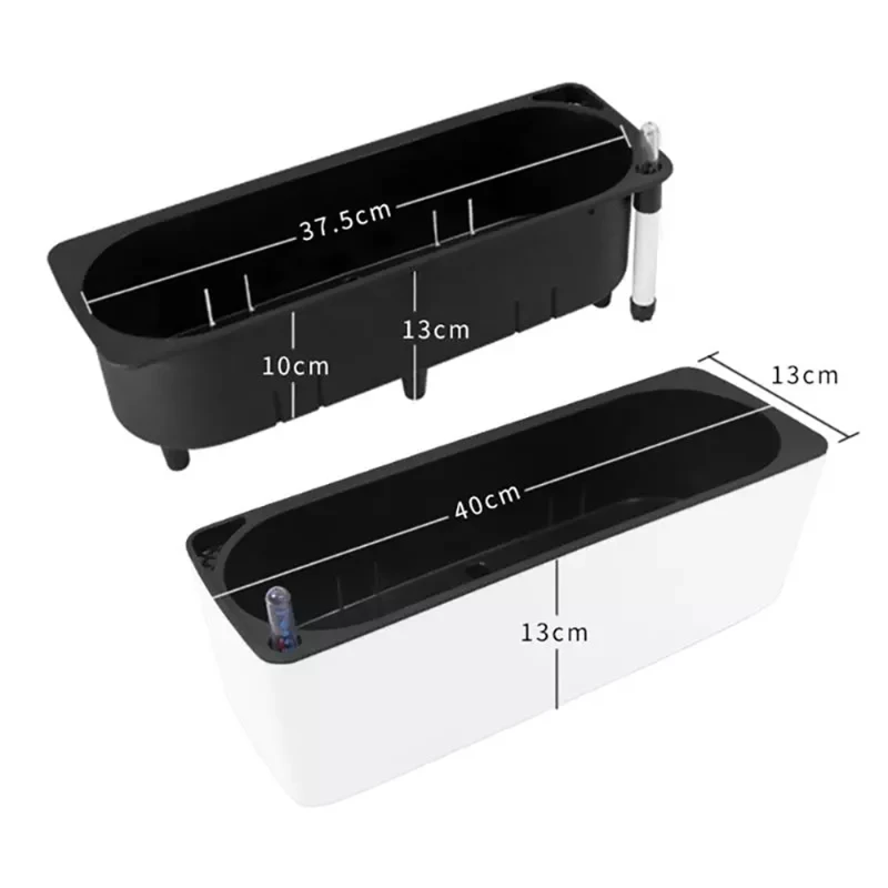 กระถางดอกไม้ทรงสี่เหลี่ยมผืนผ้ - Automatic Plant Waterer บทวิจารณ์และราคา