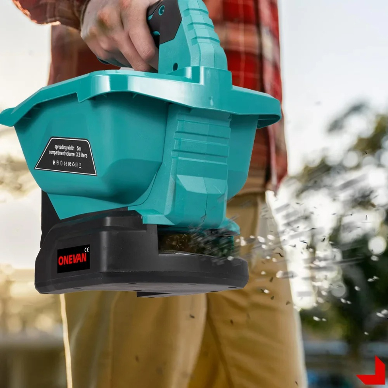 6 เกียร์อัตโนมัติปุ๋ย Spreader - Gardening Tools Vegetables บทวิจารณ์และราคา